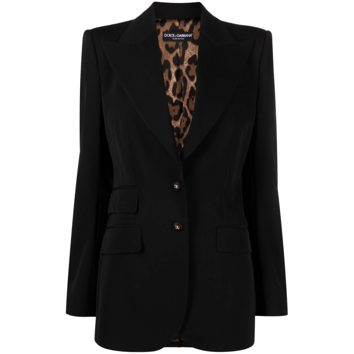 single-breasted blazer