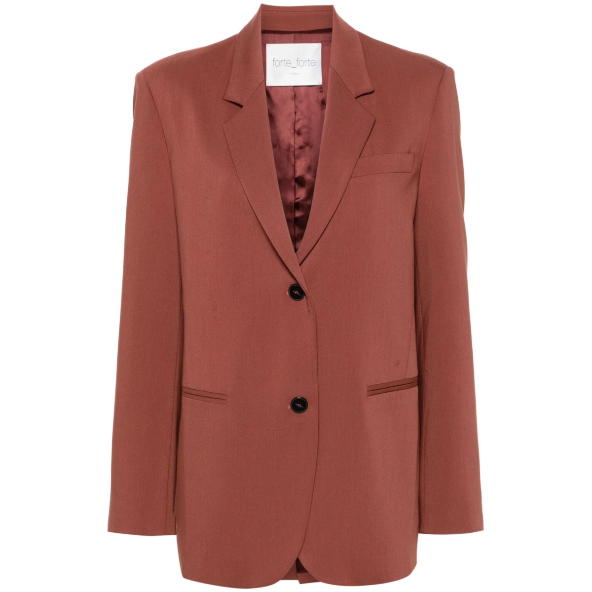 single-breasted blazer