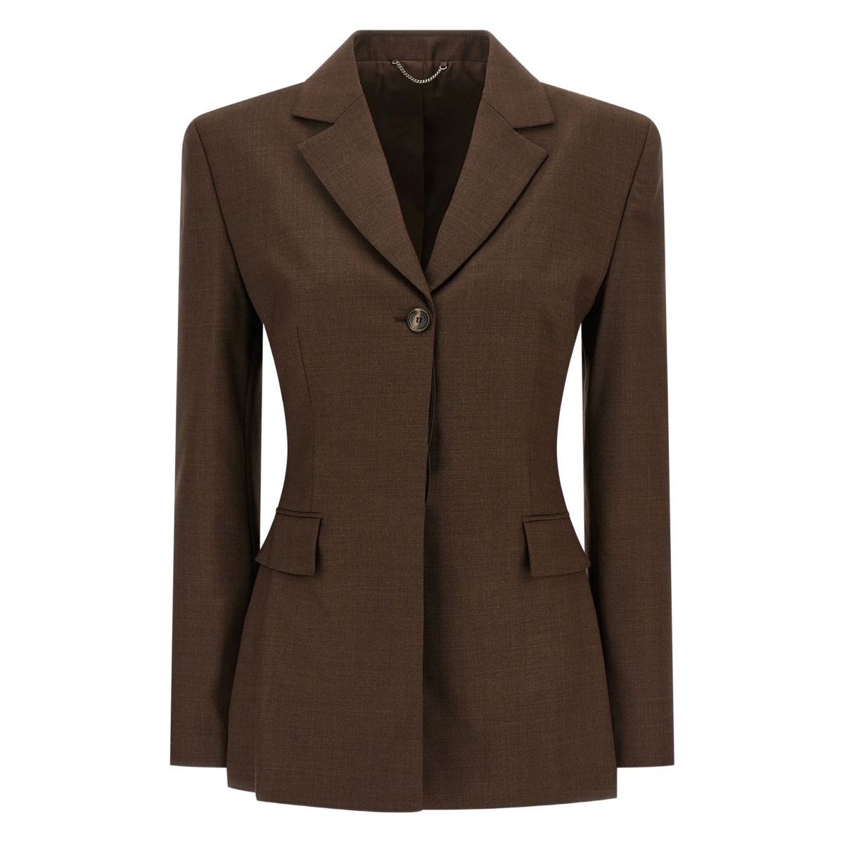single-breasted blazer