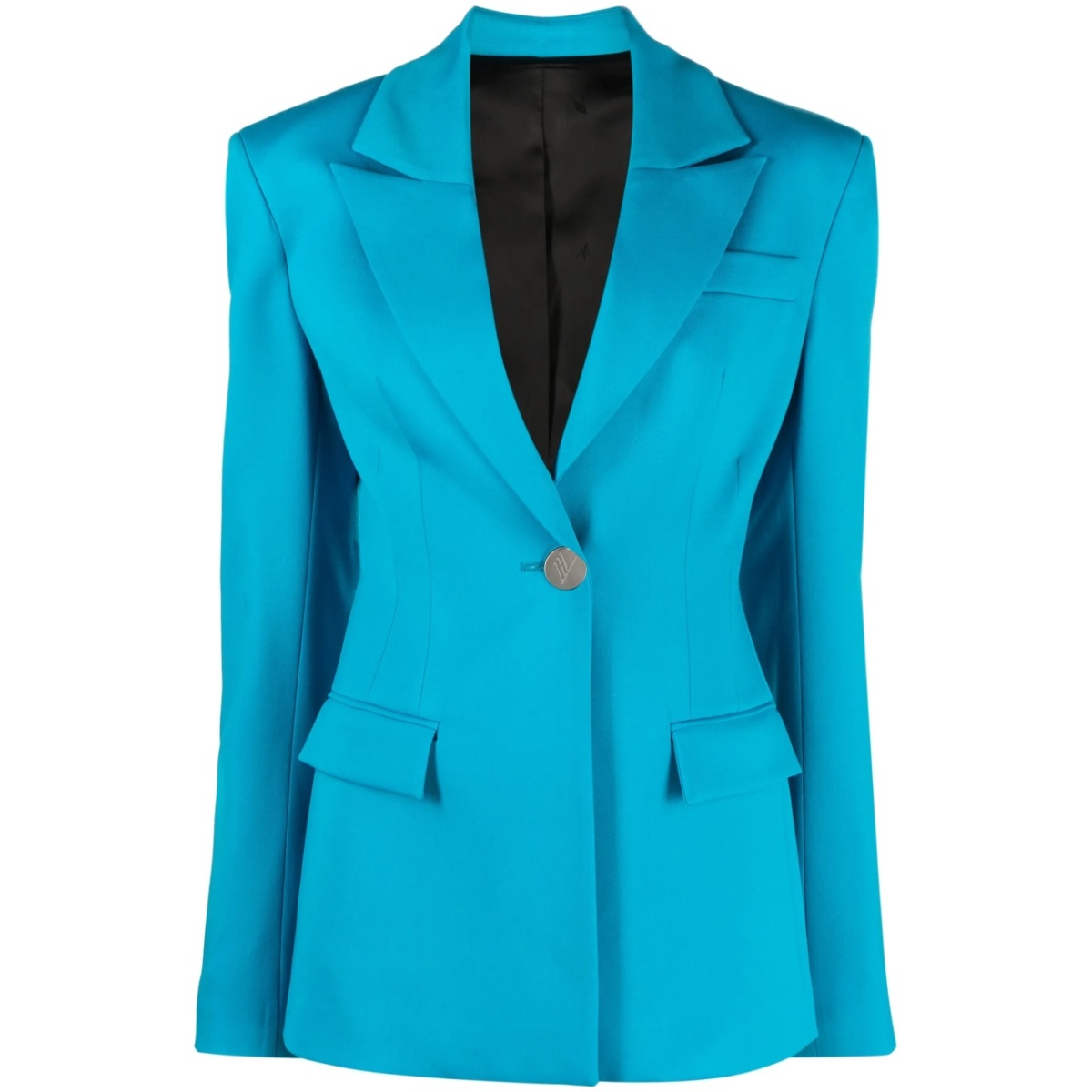 single-breasted virgin-wool blazer
