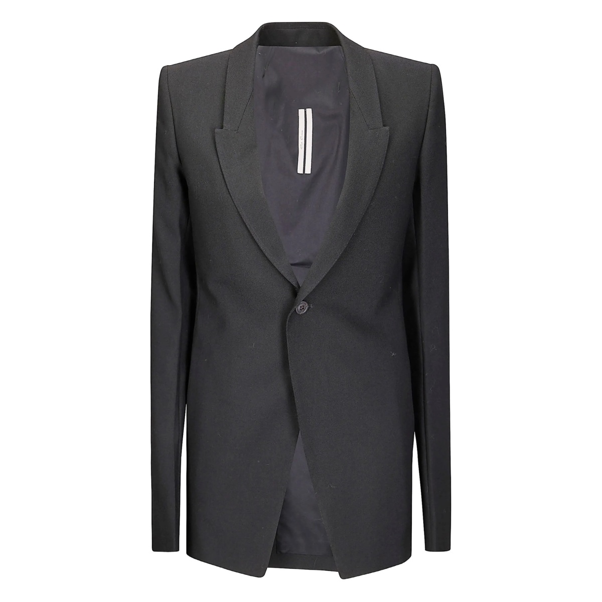 single-button wool blazer