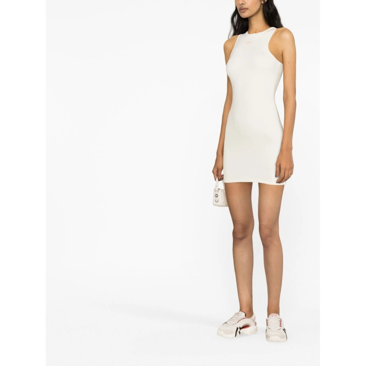 Sleek Rowing logo-print minidress - Img 3