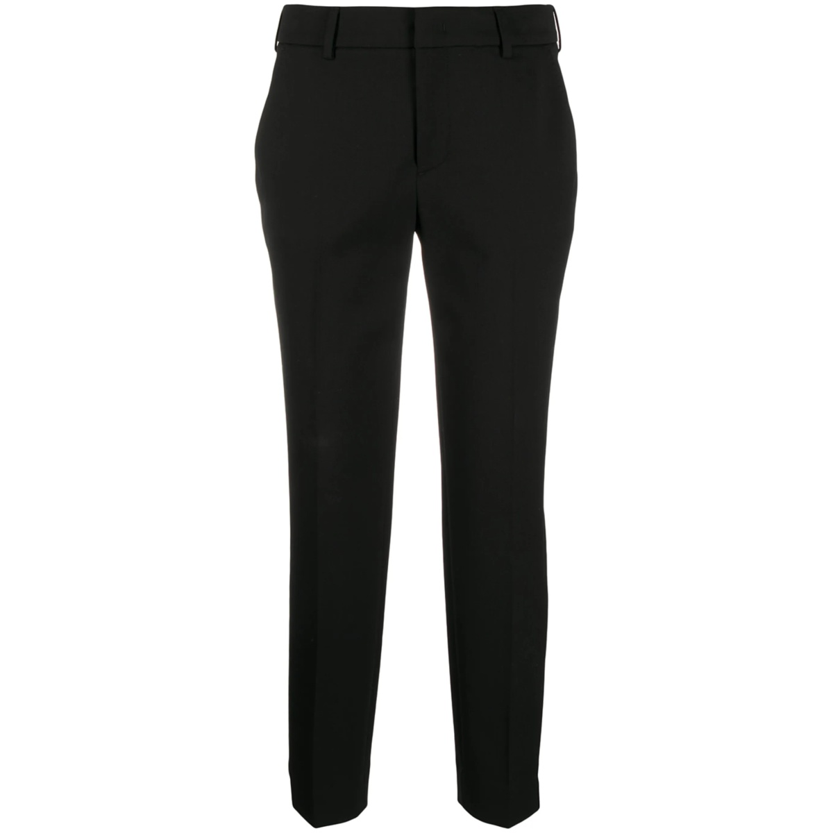 slim-fit tailored trousers