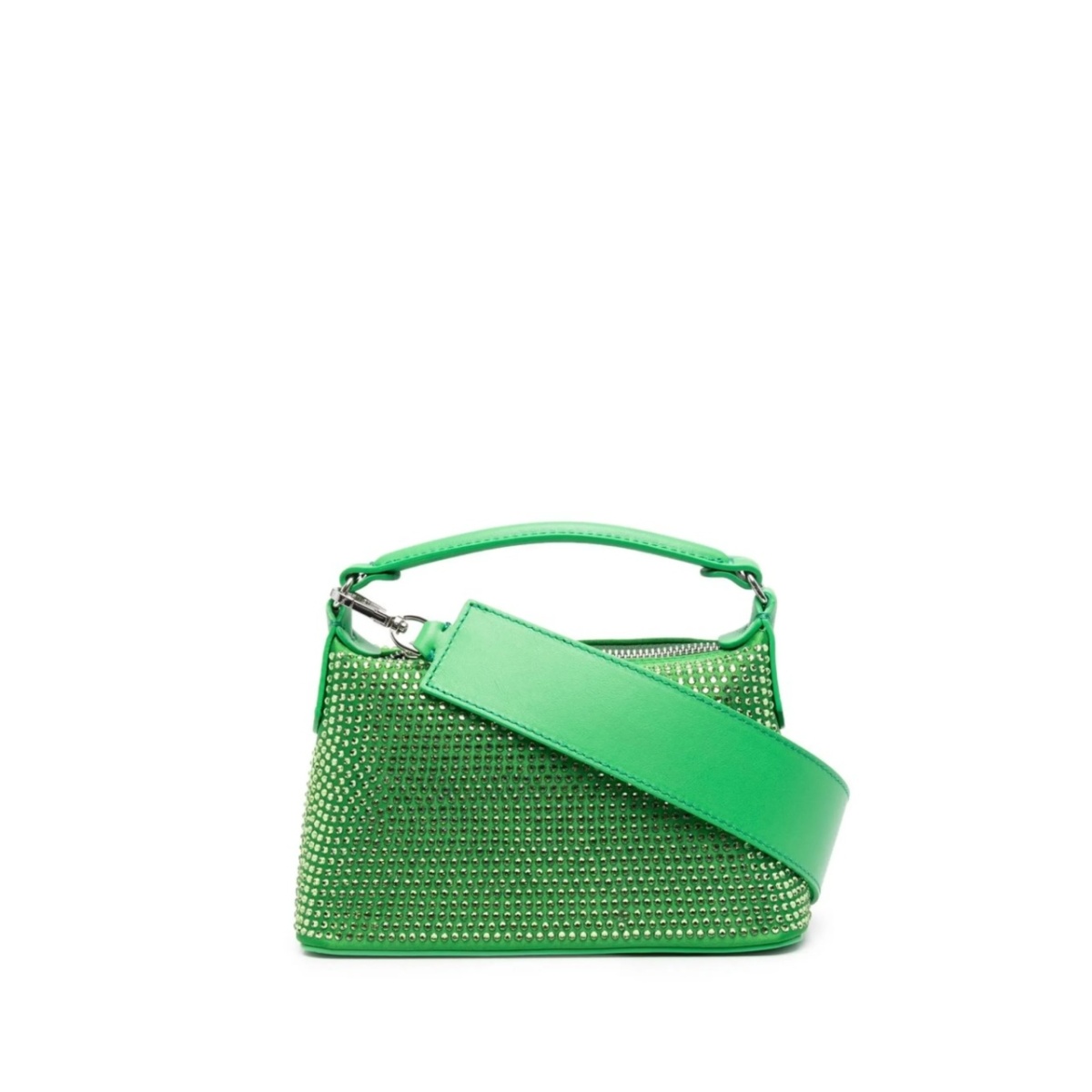 small rhinestone-embellished satchel