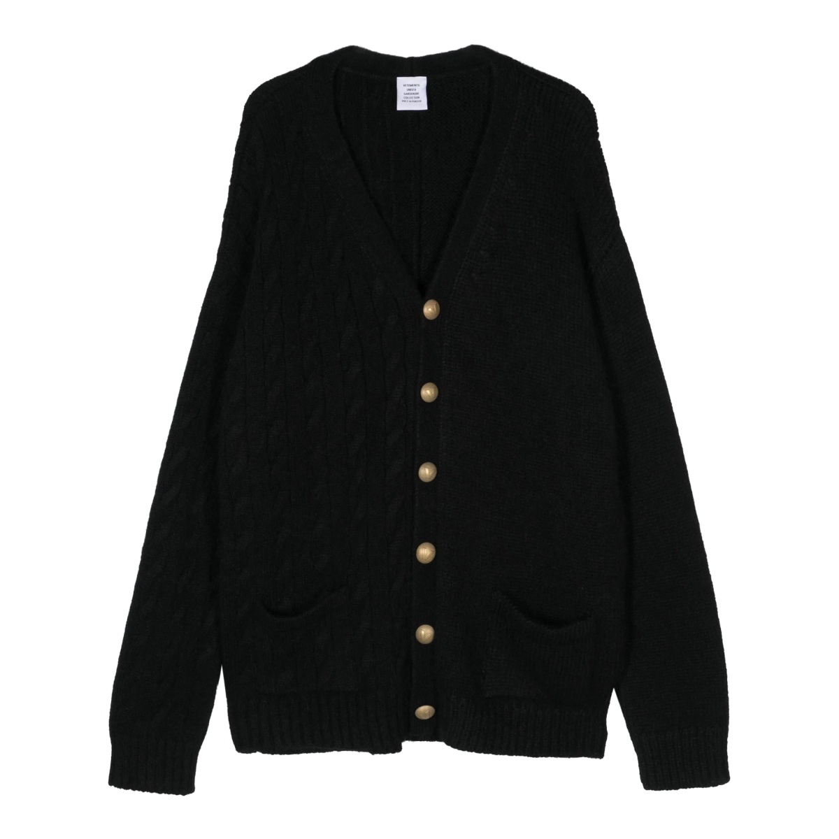 Split cardigan