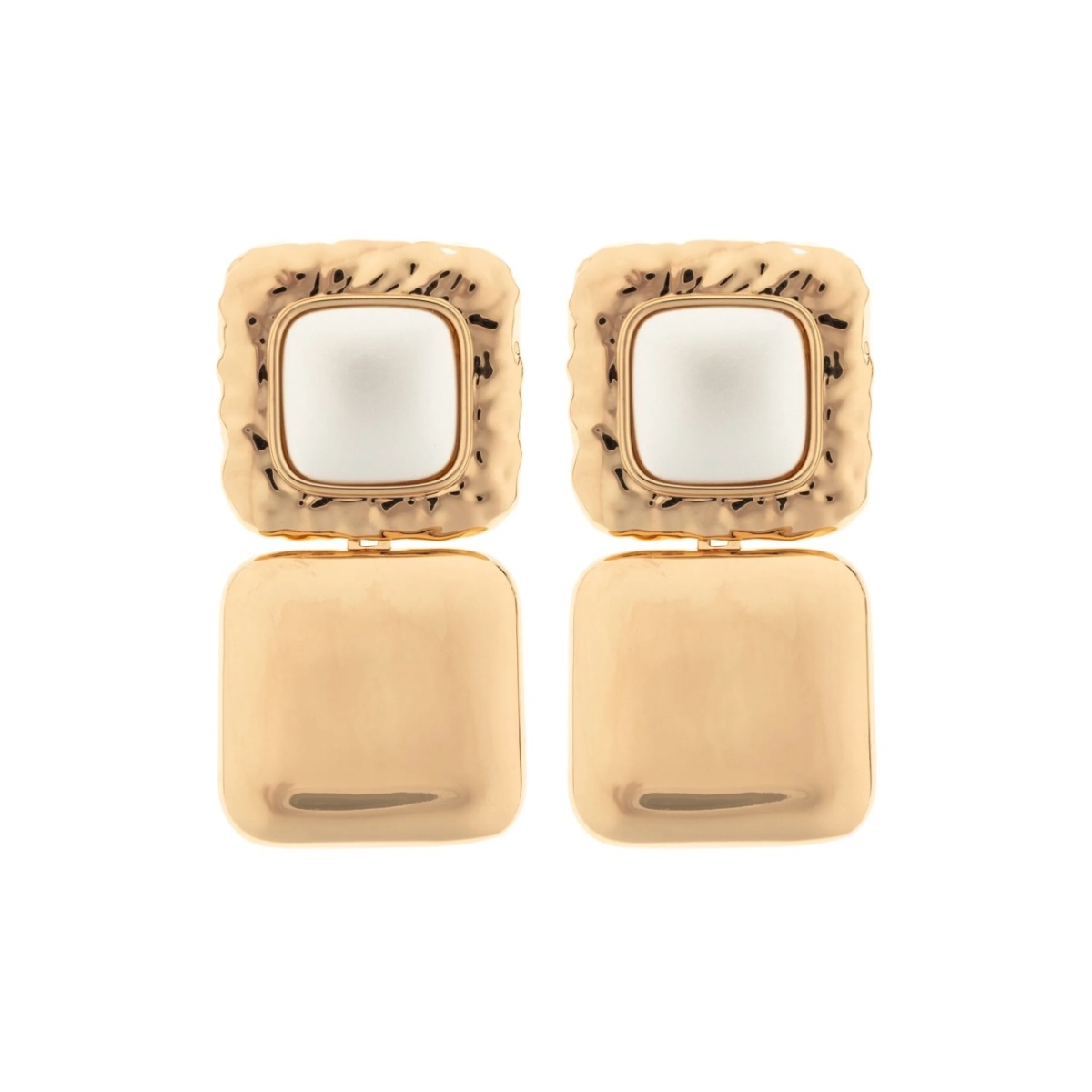square drop earrings