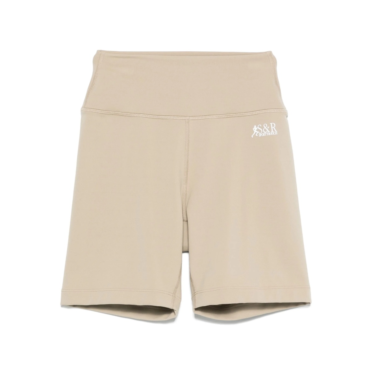 SR Runner logo-print high-waist biker shorts