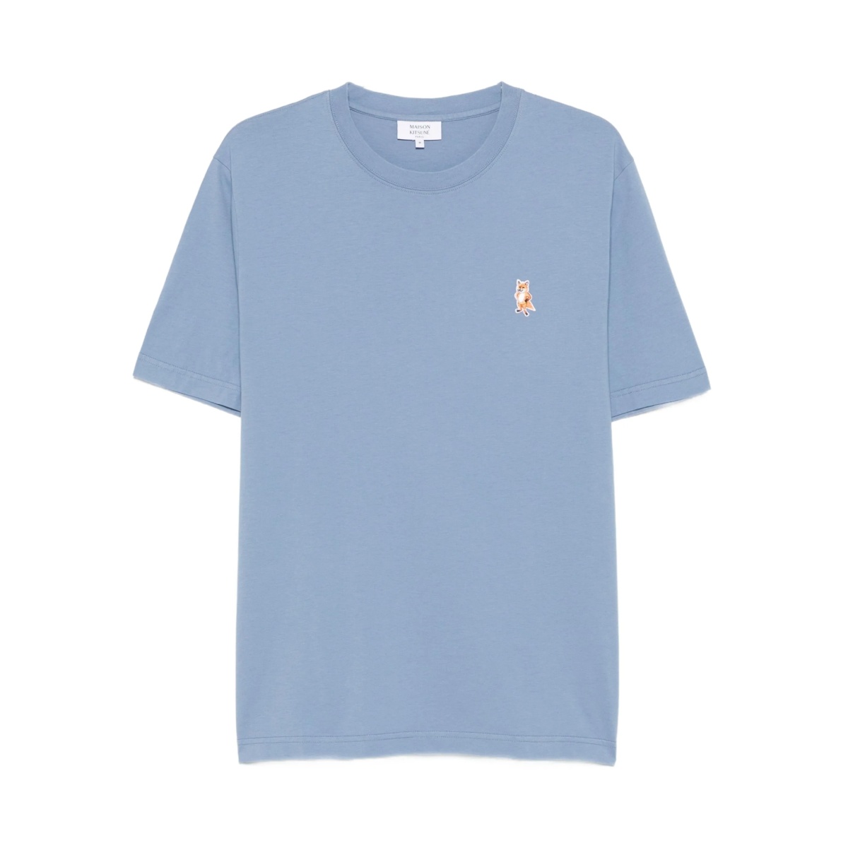 Standing Fox-embroidered cotton T-shirt