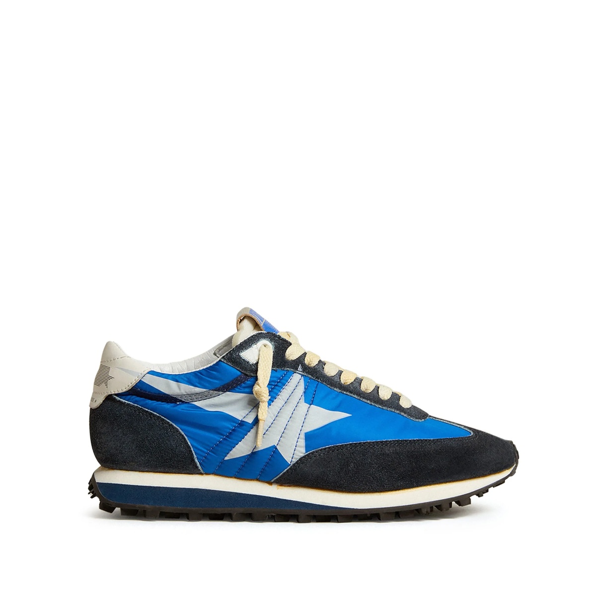star-print lace-up sneakers
