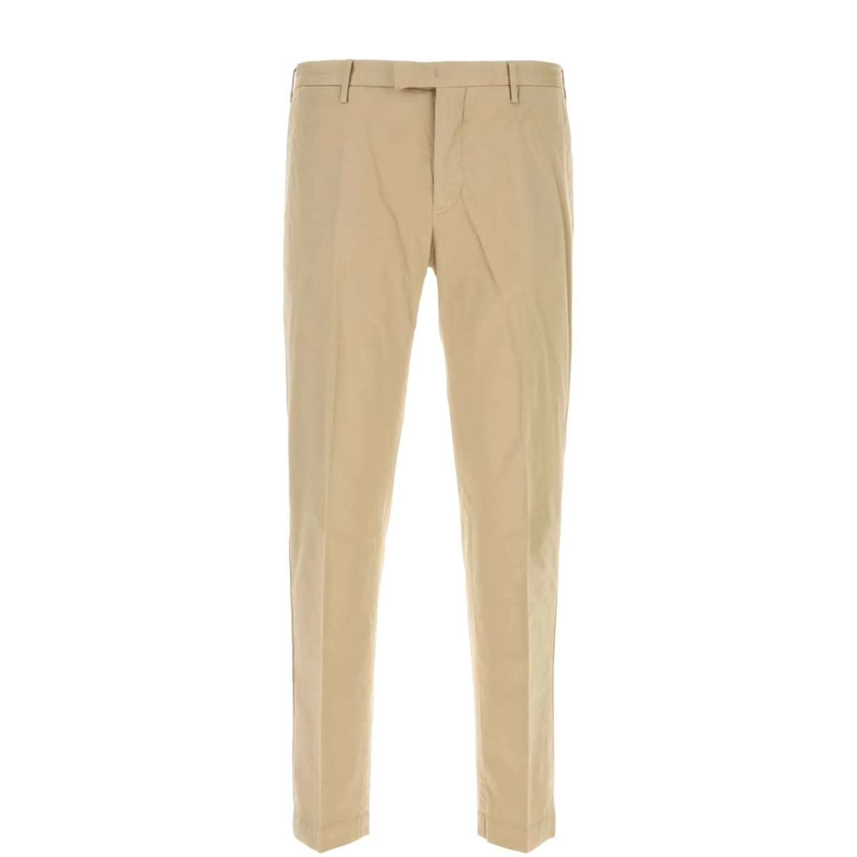 stretch-design tapered trousers