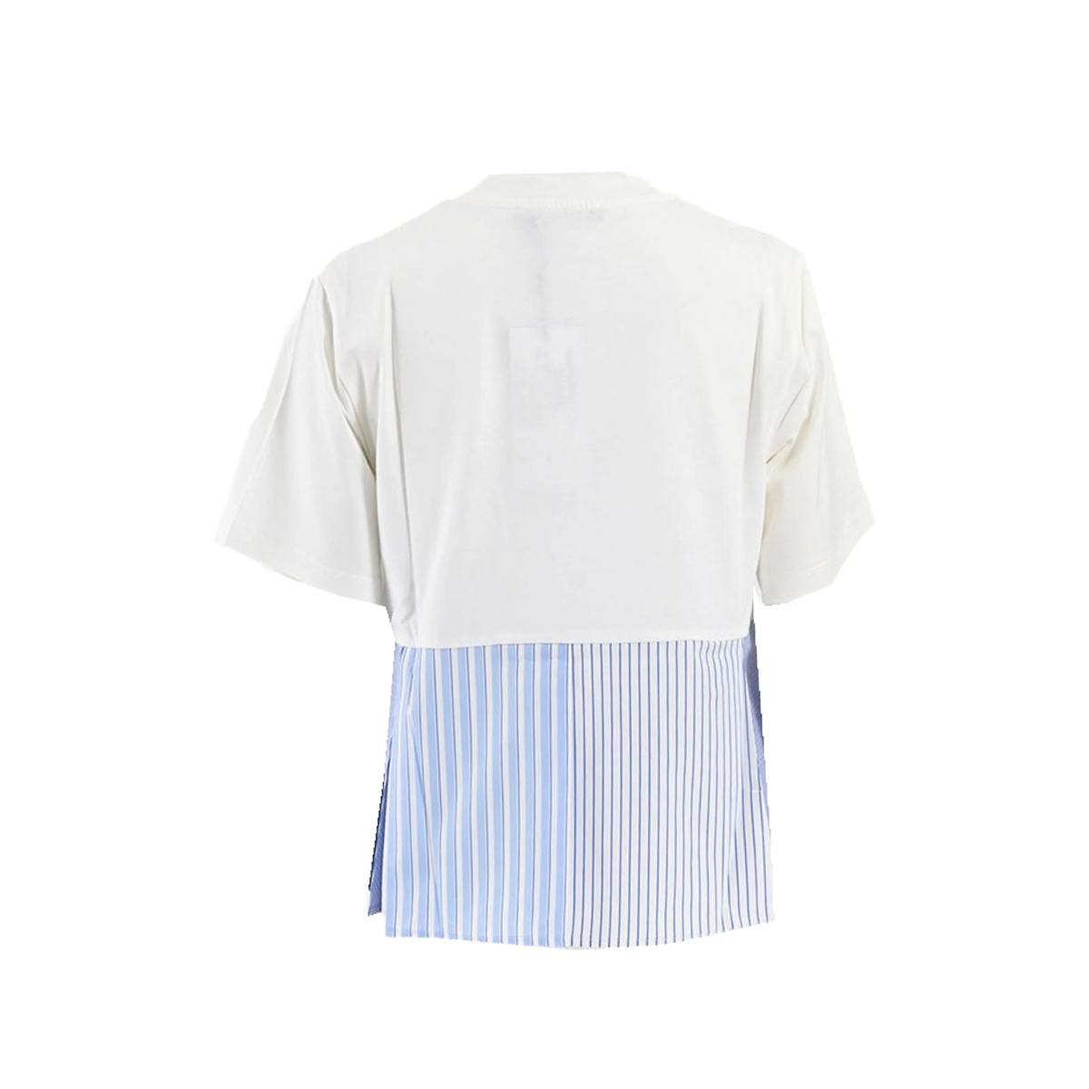 striped crew-neck T-shirt - Img 2