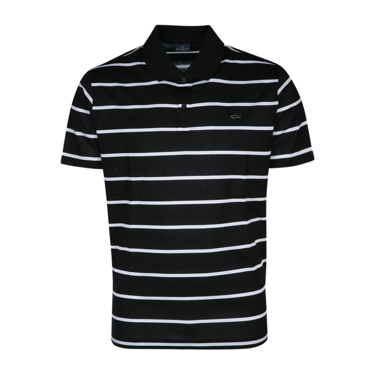 striped polo shirt