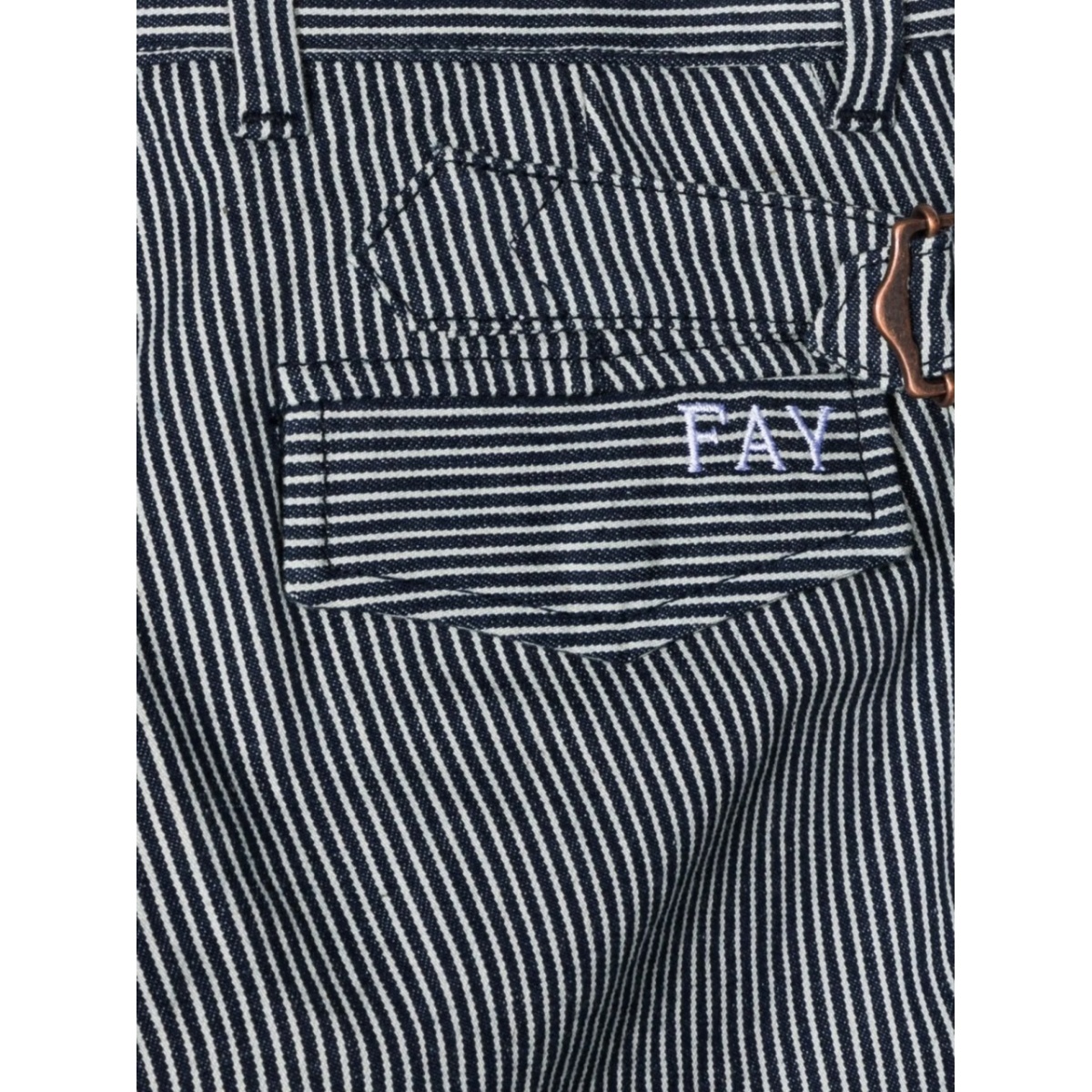striped straight-leg chinos - Img 3