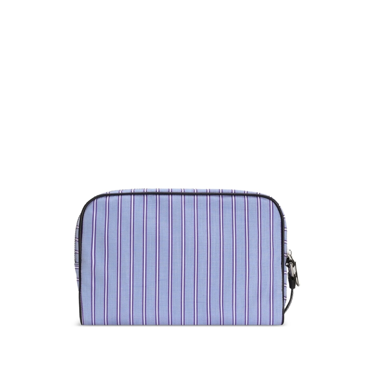 striped top-handle tote bag - Img 3