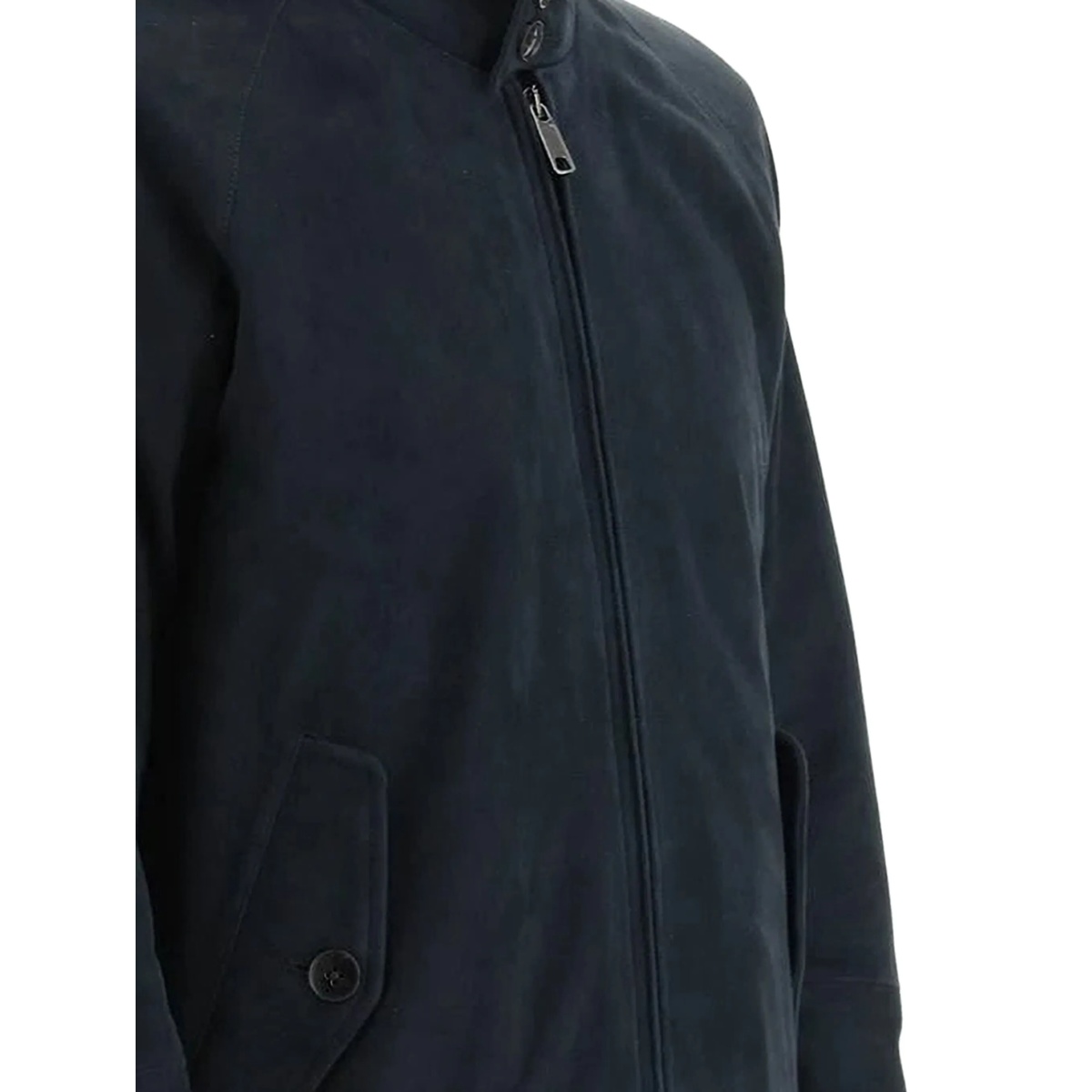 suede zip-front jacket - Img 3