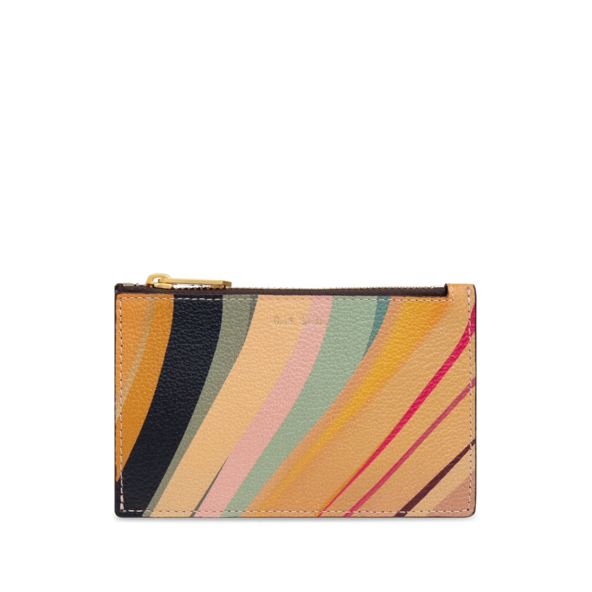 Swirl zip purse