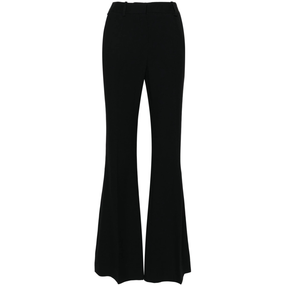 tailored flared trousers