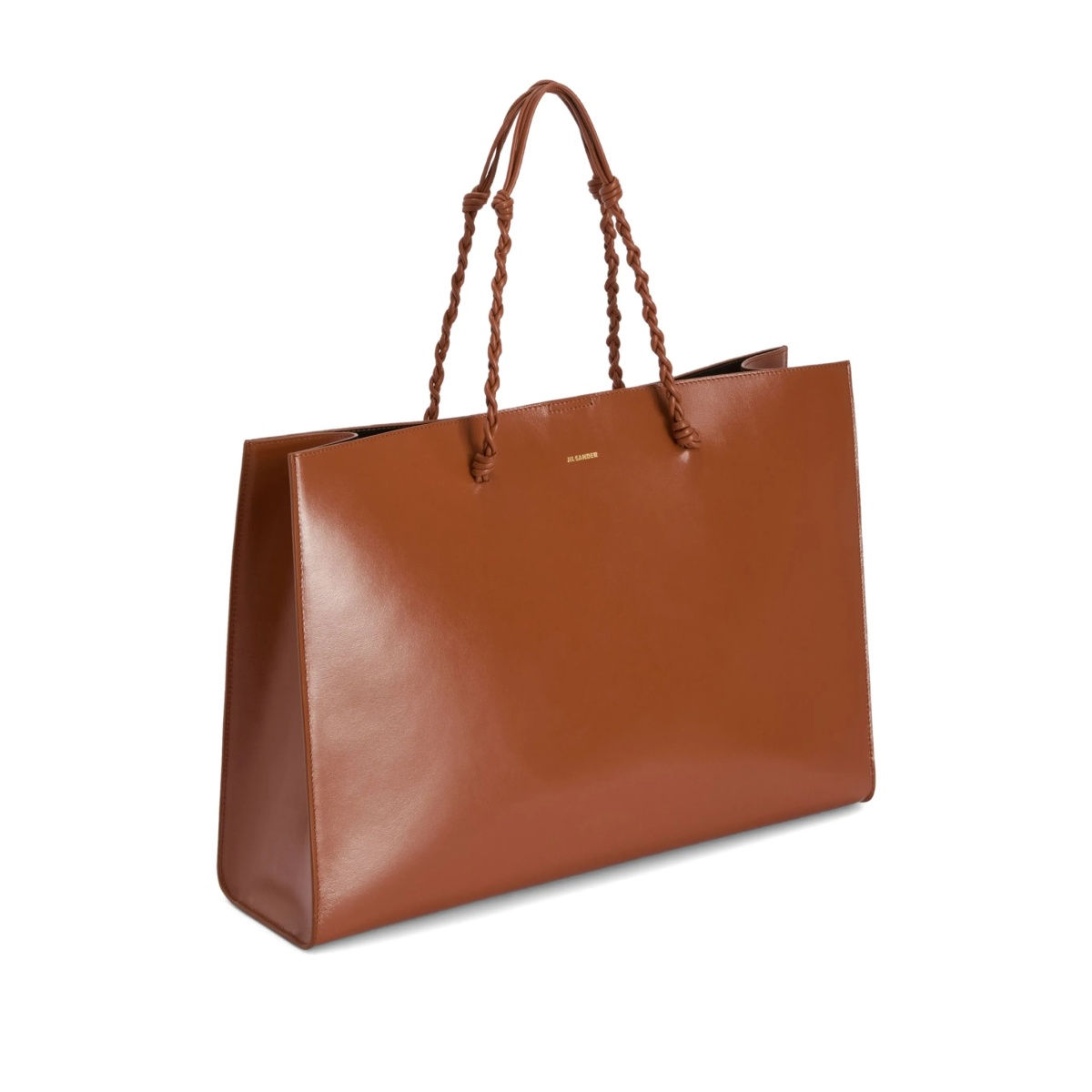 Tangle knotted handle embossed tote bag - Img 2