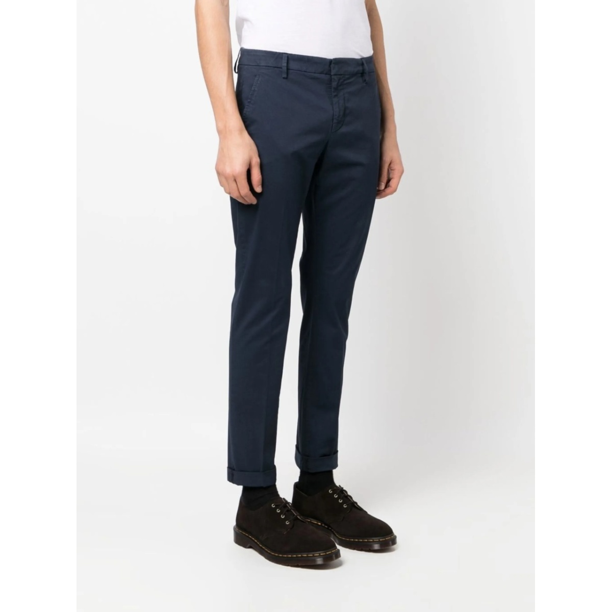 tapered-leg cropped chinos - Img 3