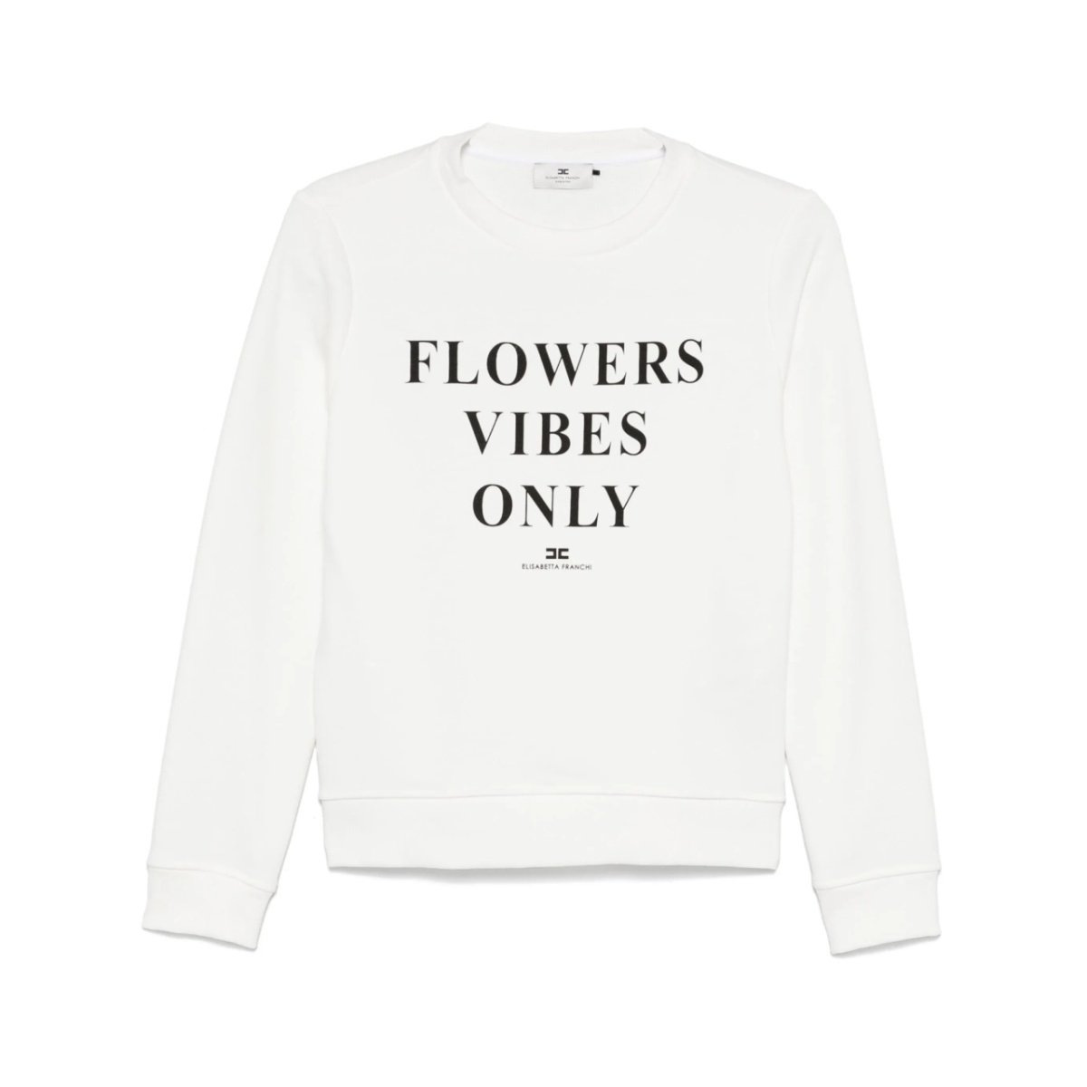 text-print sweatshirt