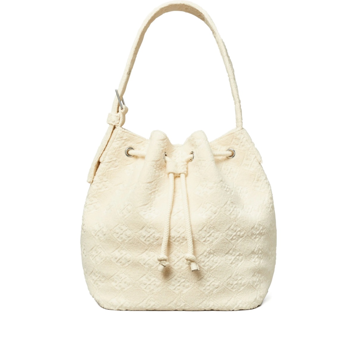 textured bucket bag