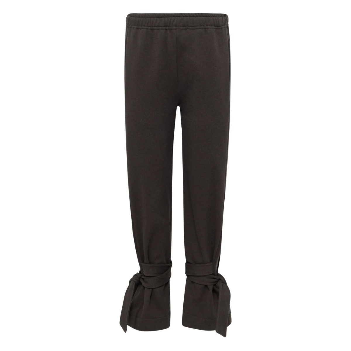 tie-fastening cuffed trousers