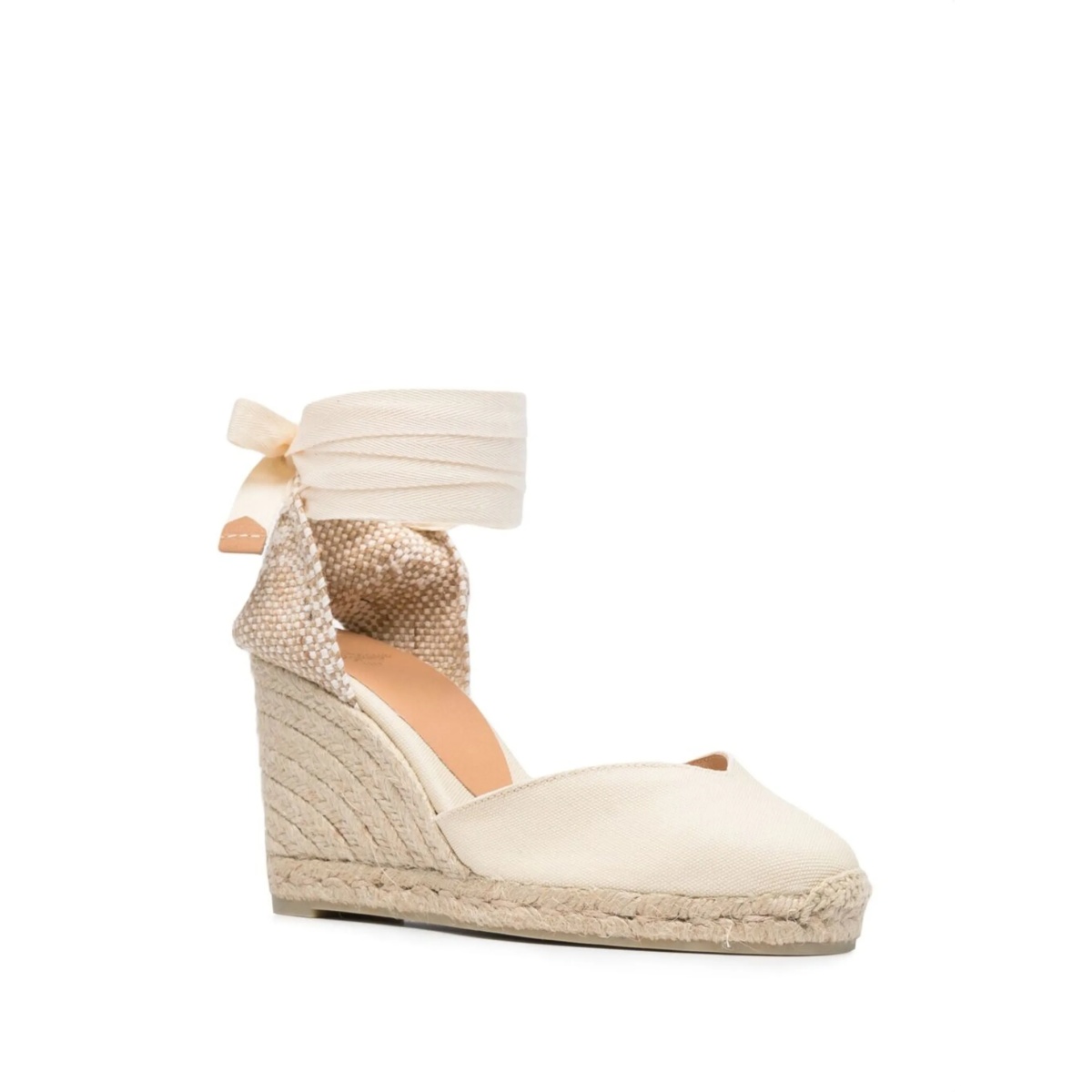 tie-fastening wedge sandals - Img 2