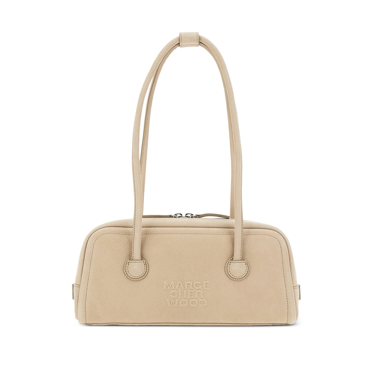 top-handle leather tote bag