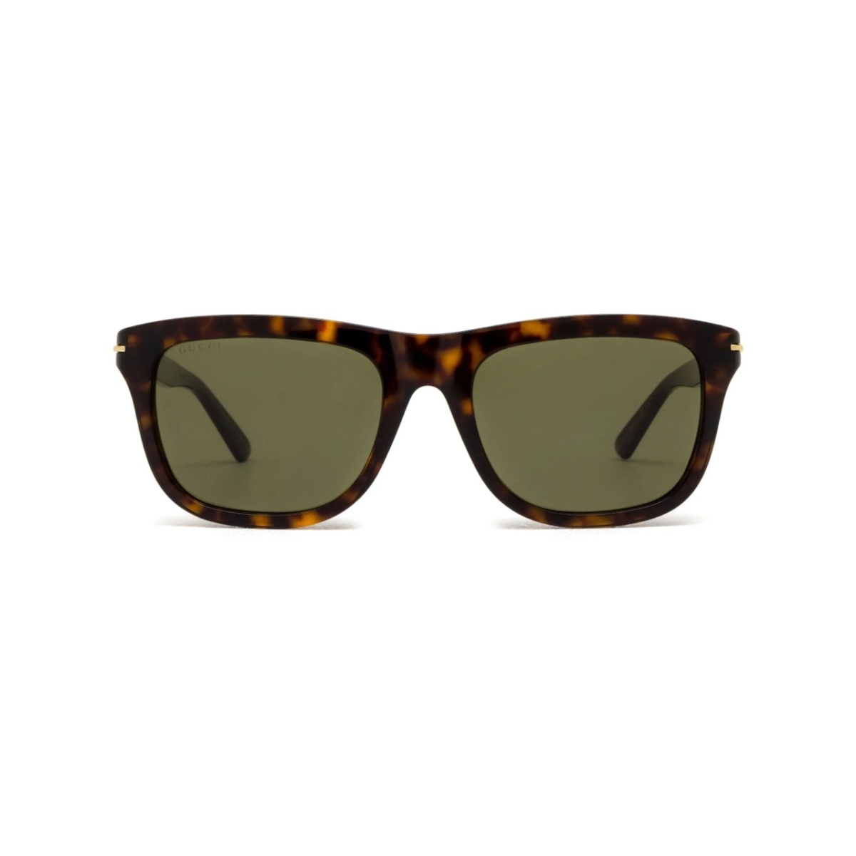tortoiseshell square-frame sunglasses