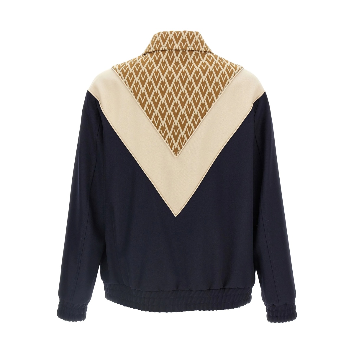 tout la V print wool sport jacket - Img 2
