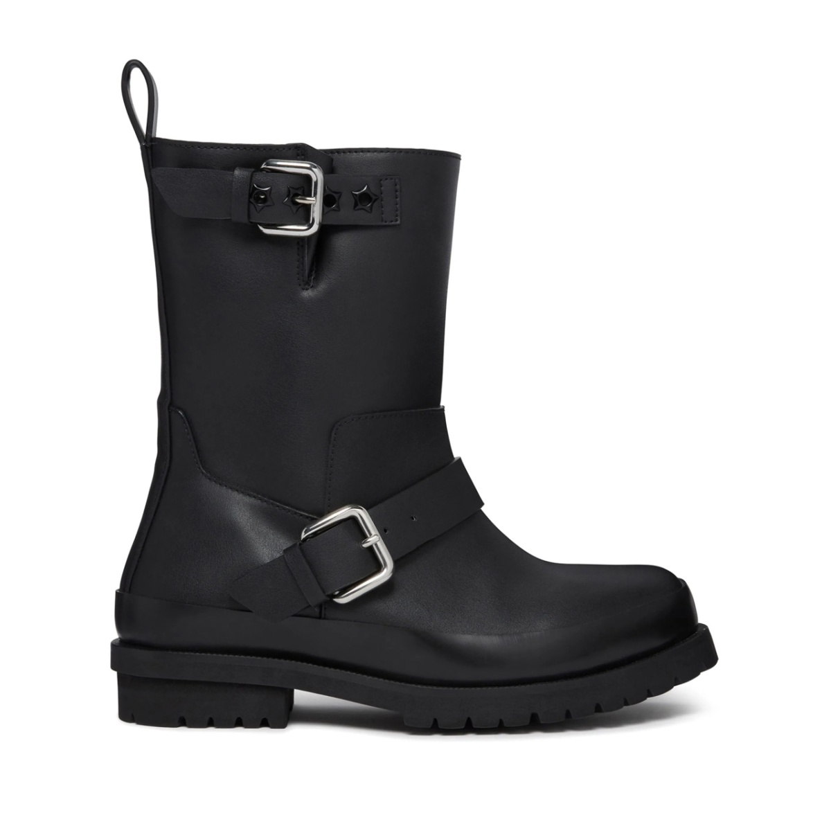 Trace buckle-detail boots