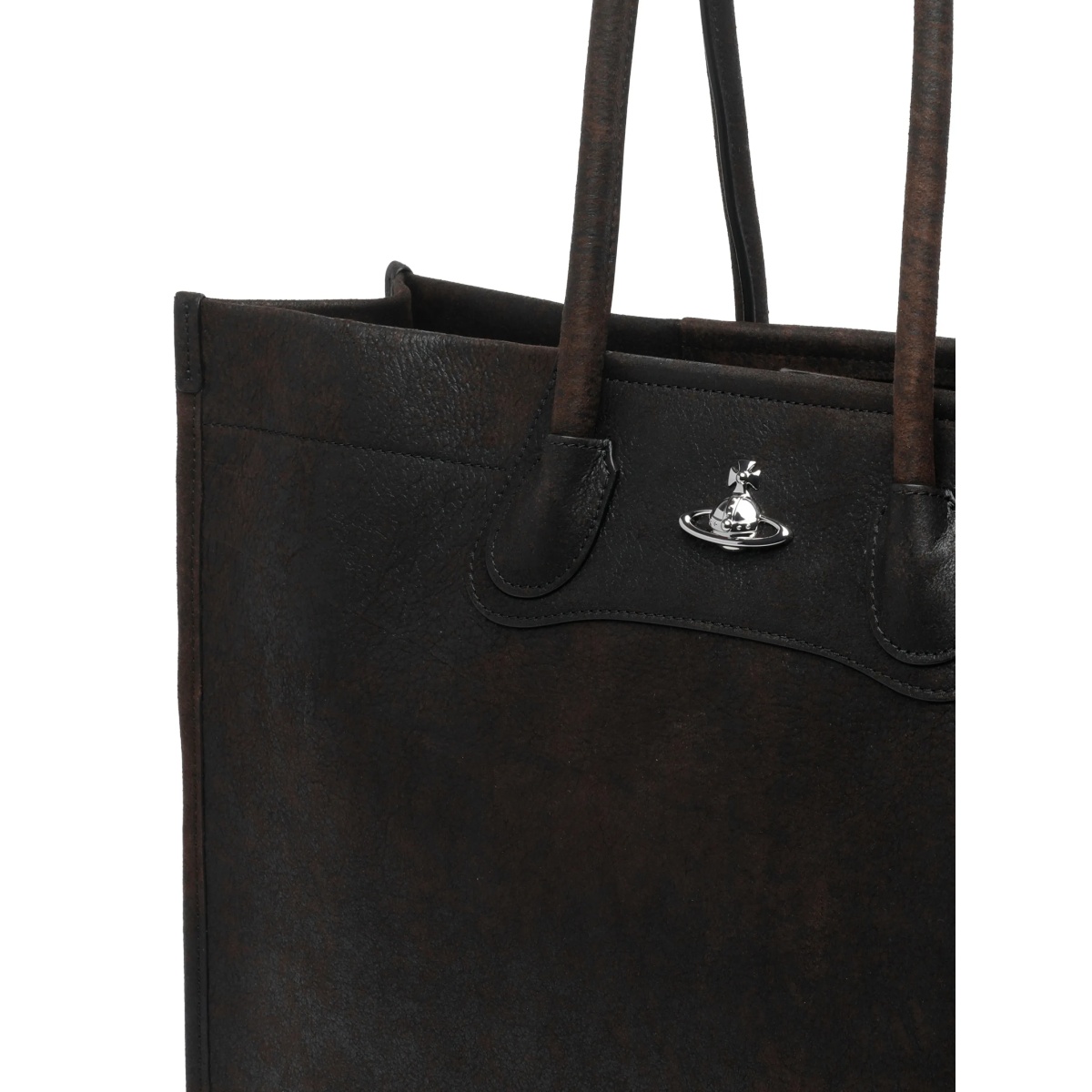 Troy logo-plaque tote bag - Img 4