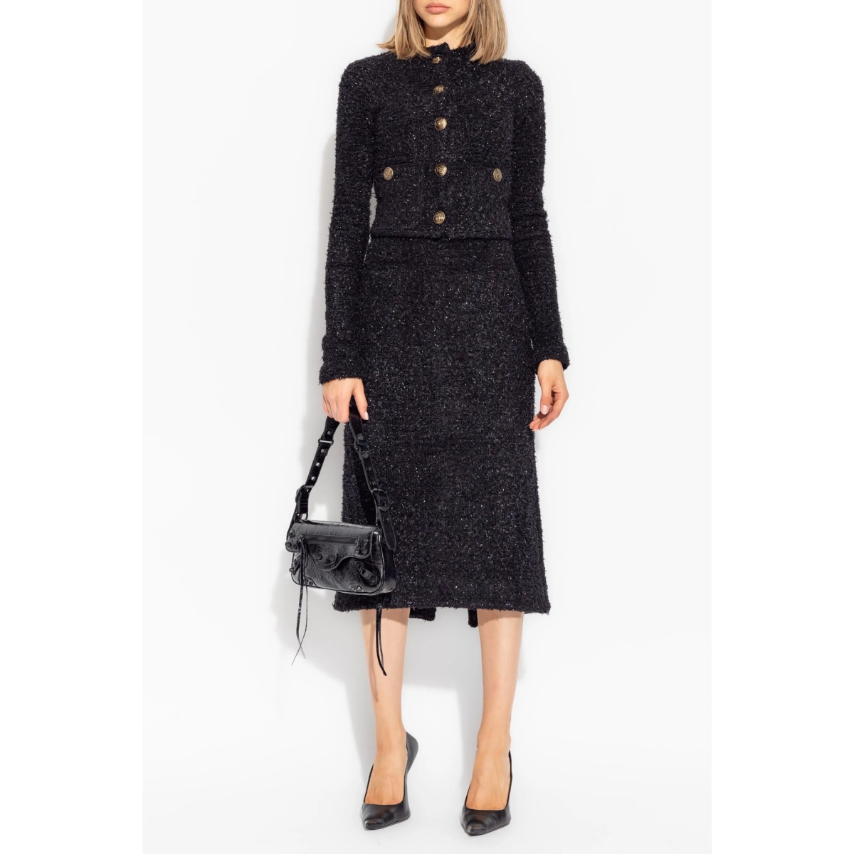 tweed midi skirt - Img 2