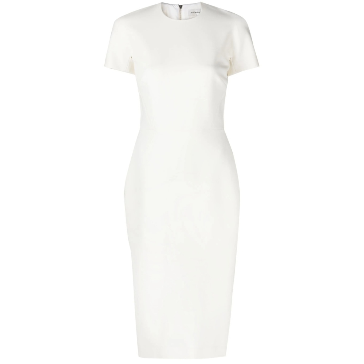 twill midi dress