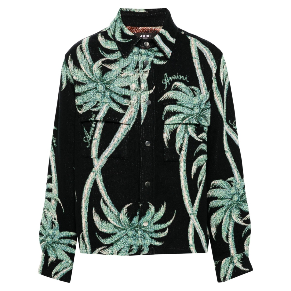 Twisted Palms Tapestry overshirt