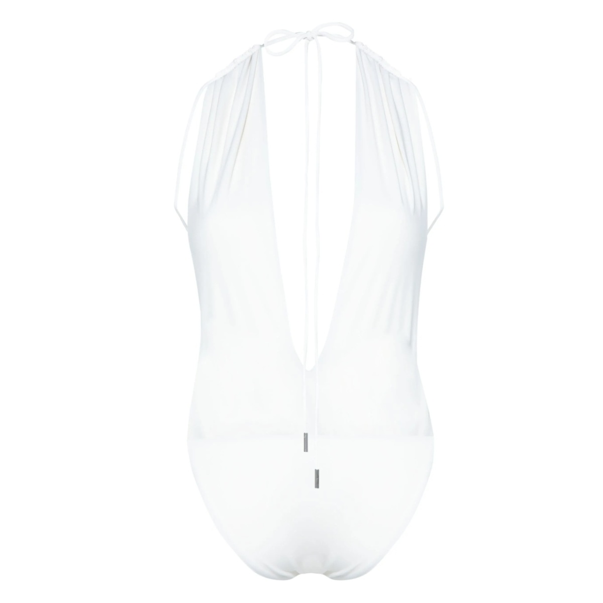 V-neck backless one-piece - Img 2