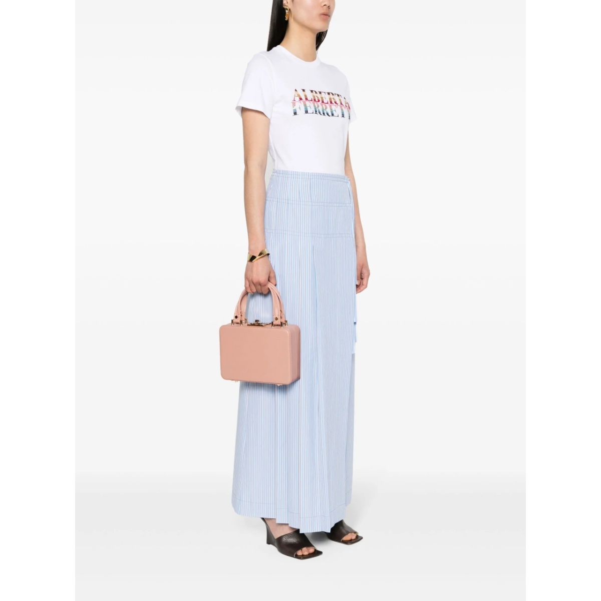 Valì leather tote bag - Img 2