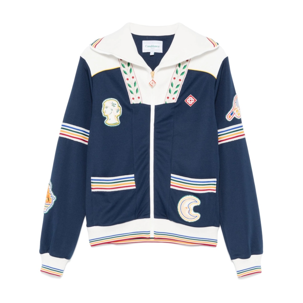 Varsity track jacket