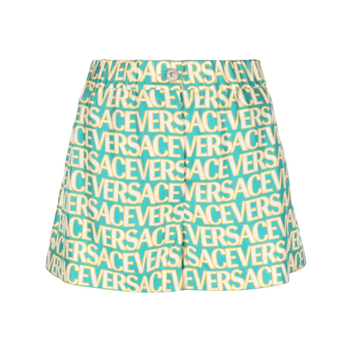 Versace Allover silk shorts