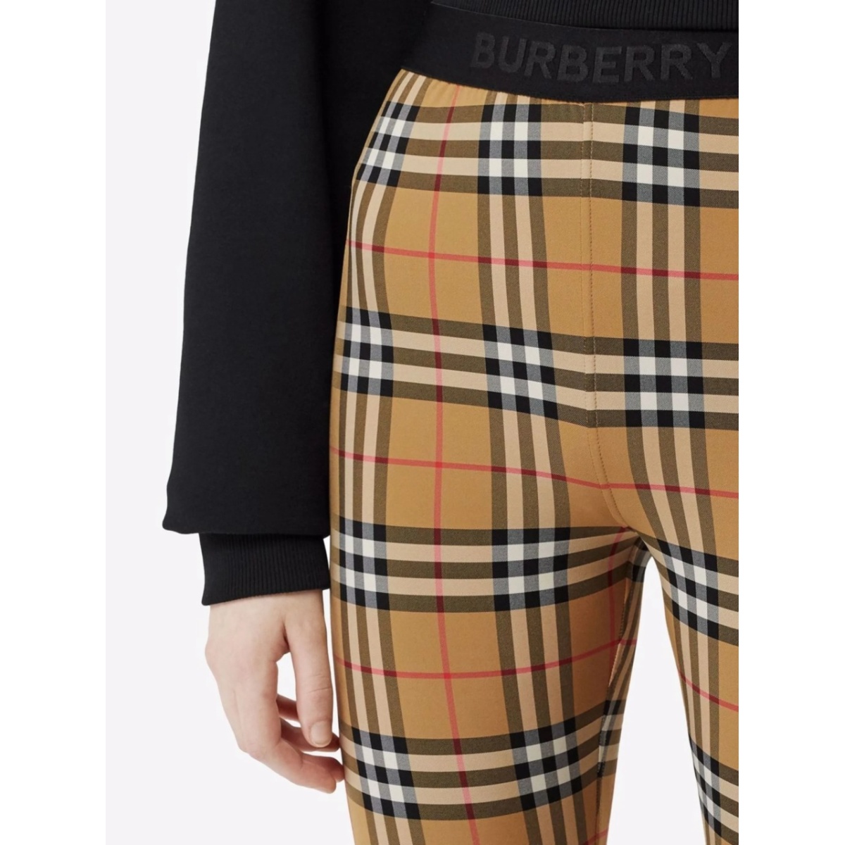 vintage check leggings - Img 5