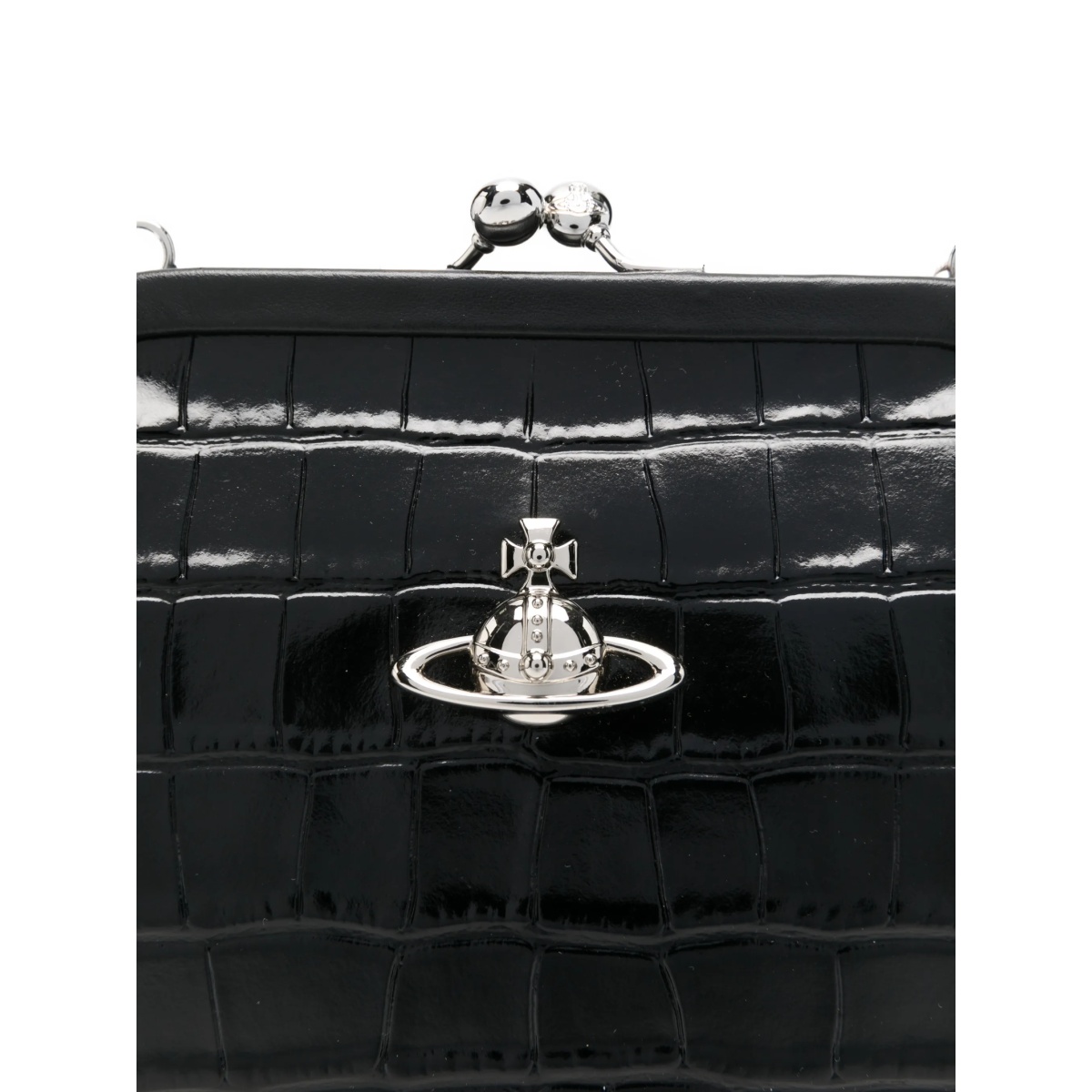 Vivienne Orb embossed clutch bag - Img 4