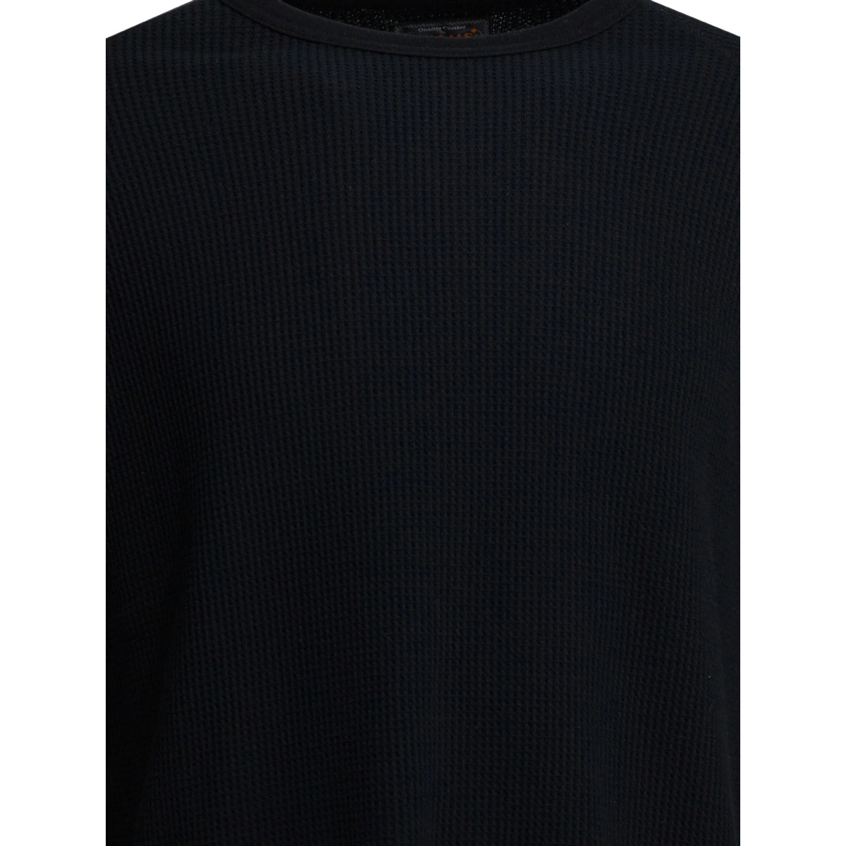 waffle-texture long-sleeve T-shirt - Img 3