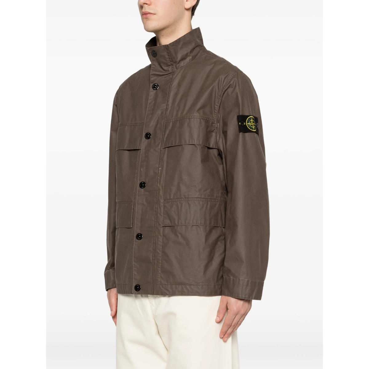 waxed shirt jacket - Img 3