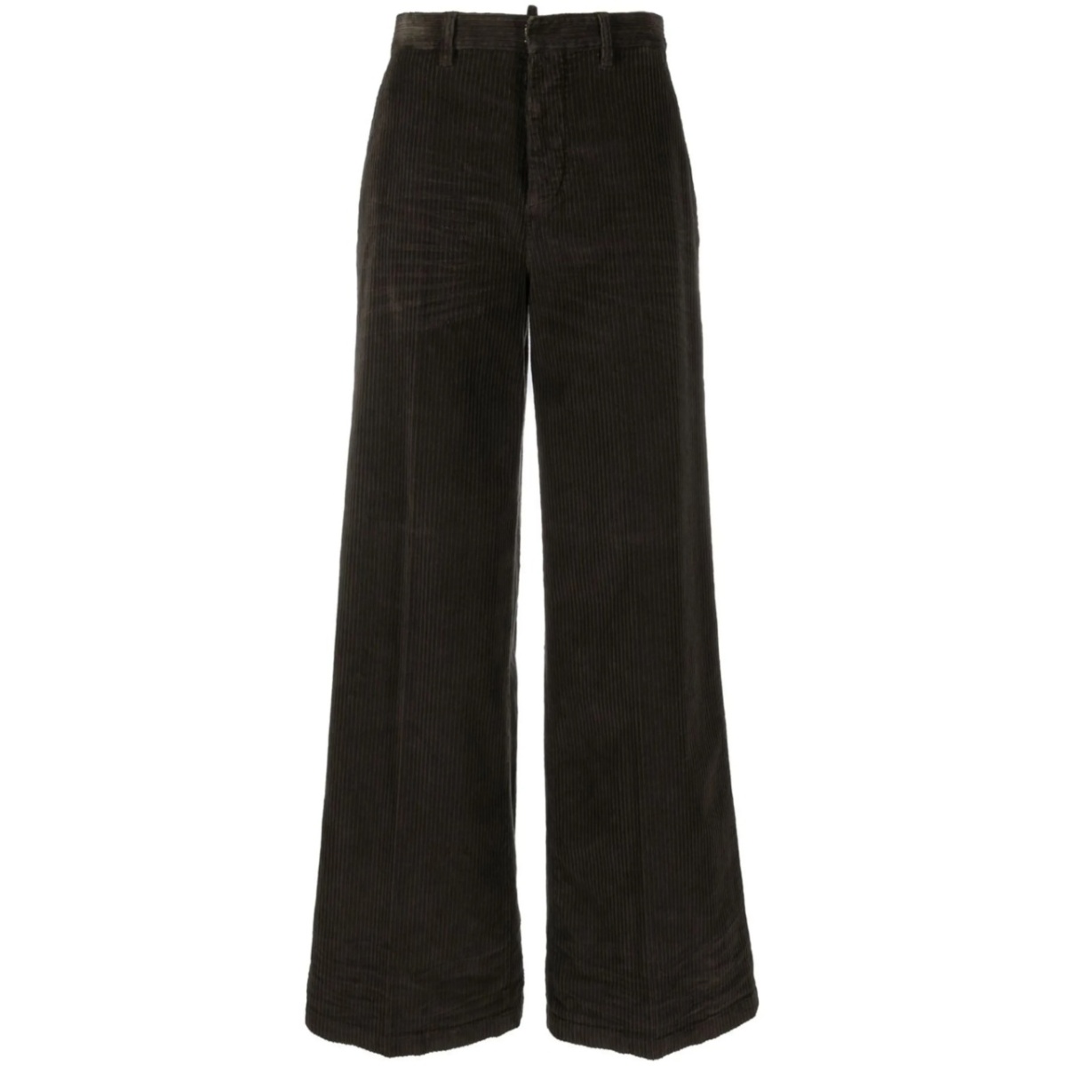 wide-leg corduroy trousers