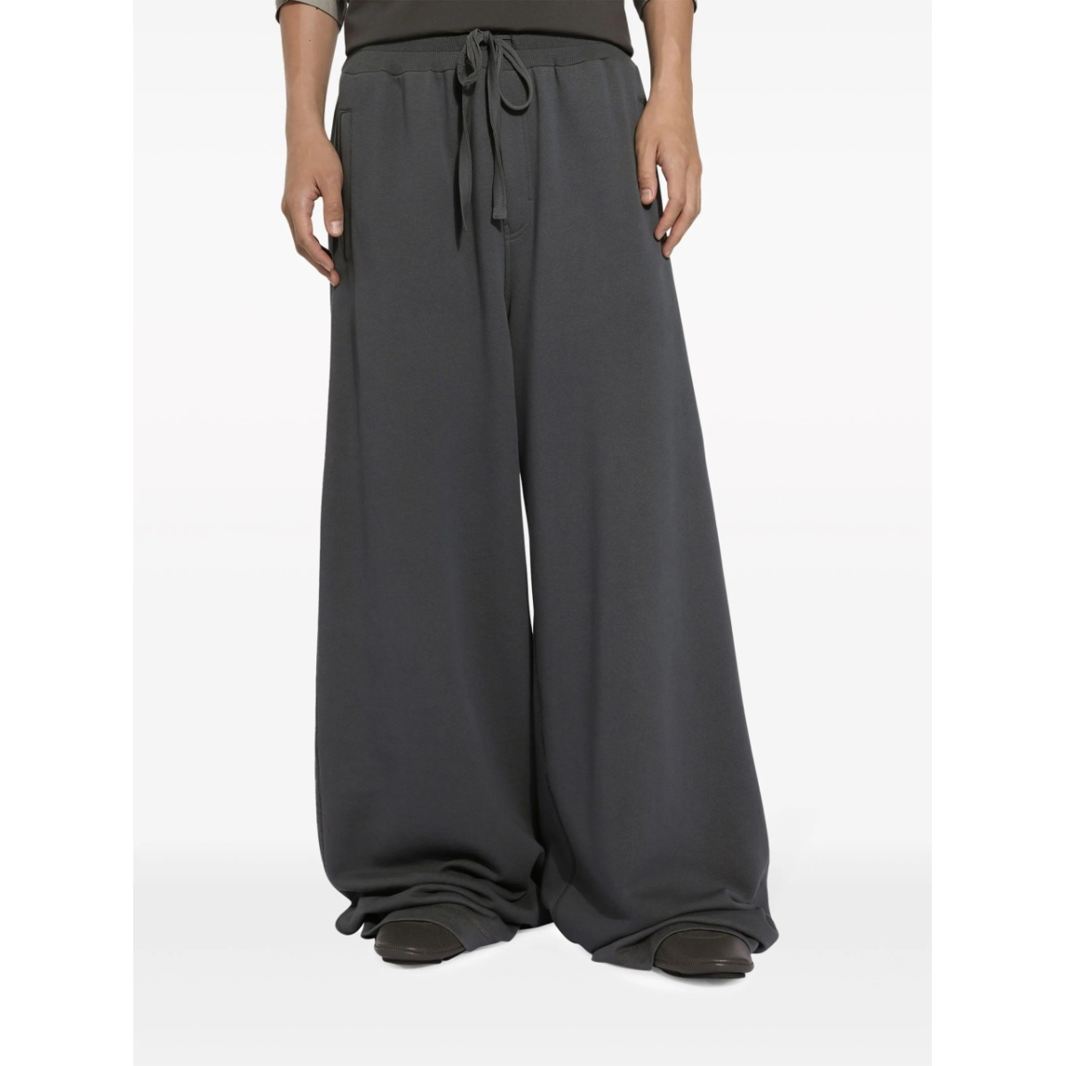 wide-leg cotton track pants - Img 4
