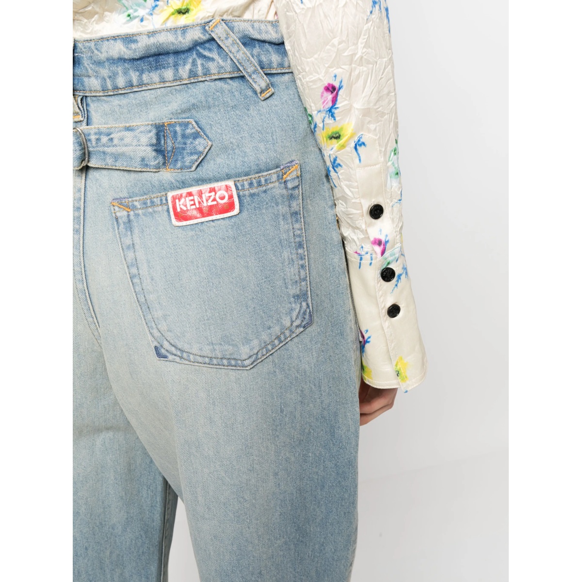 wide-leg cropped jeans - Img 5