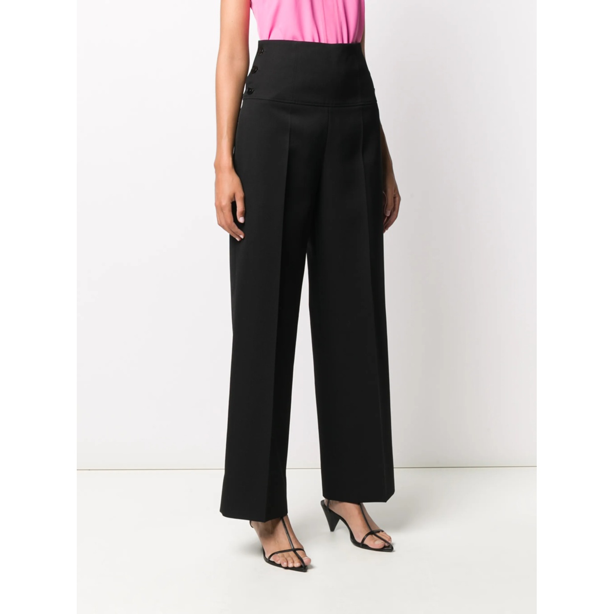 wide-leg tailored trousers - Img 3
