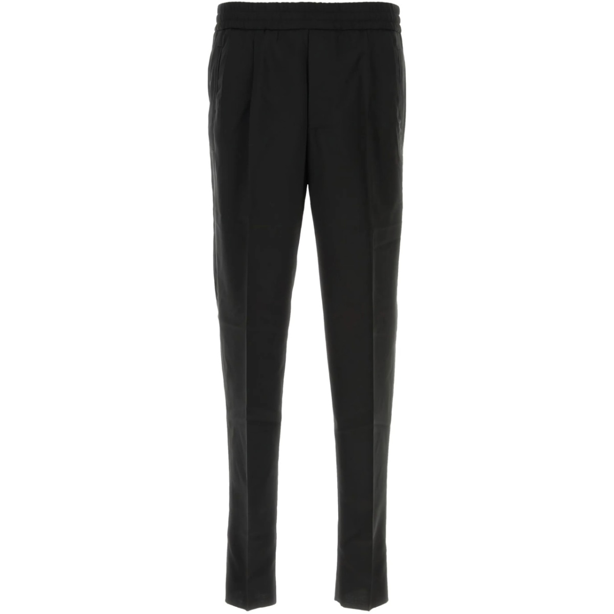 wool-blend trousers