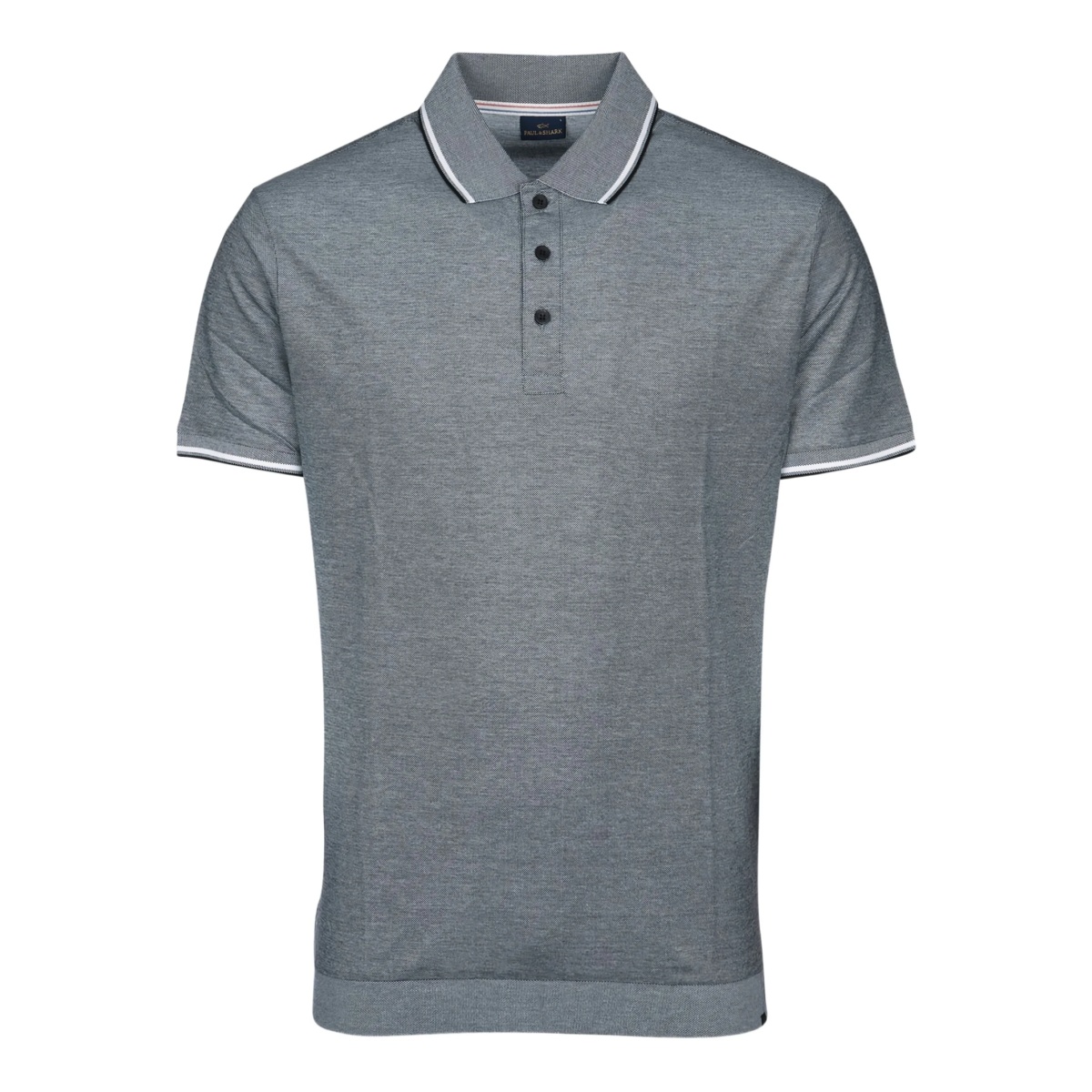 wool short-sleeve polo shirt