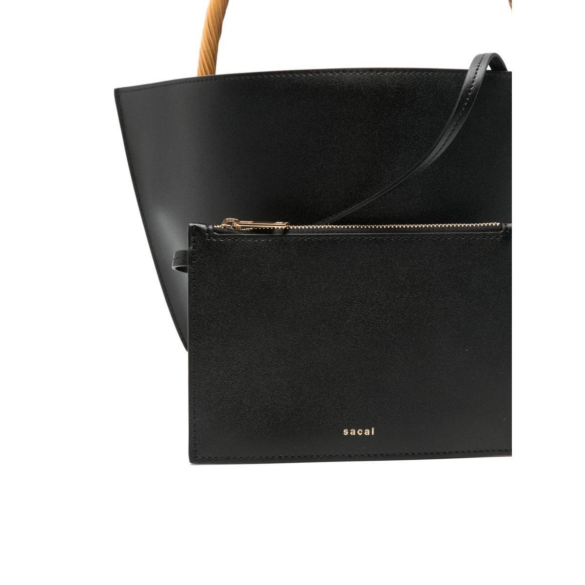 woven handle bucket bag - Img 4